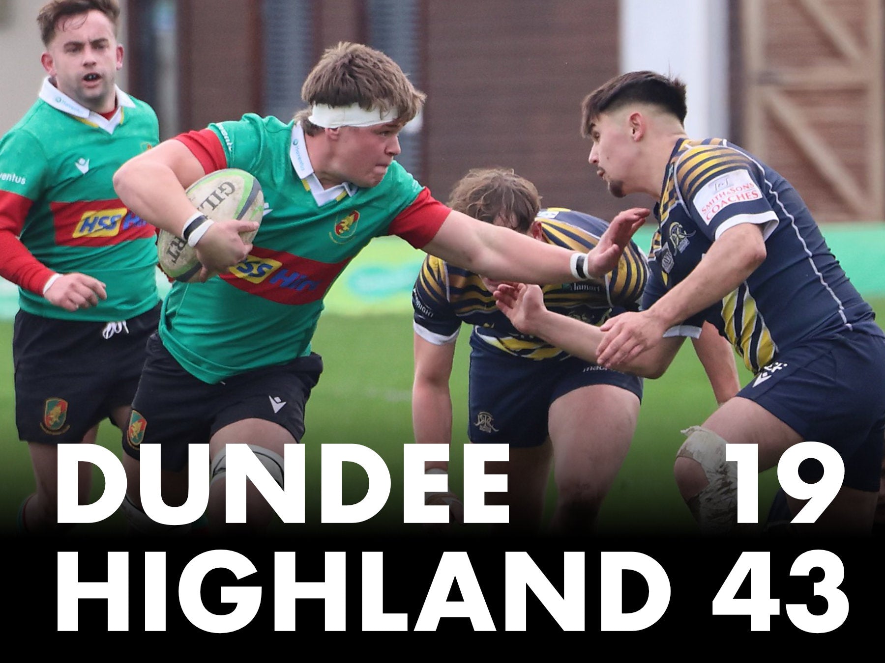 Dundee Rugby 19-43 Highland RFC