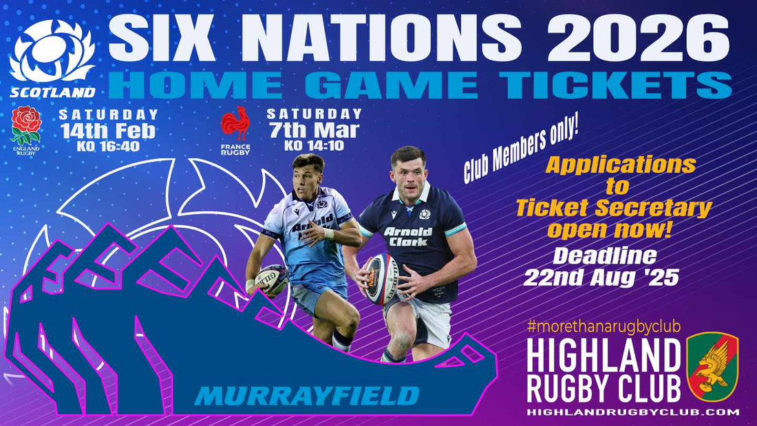 6 Nations 2026 Home Games: Ticket applications now Open!