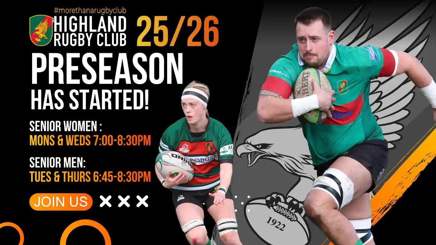 Preseason Training Has Started - Come on down!